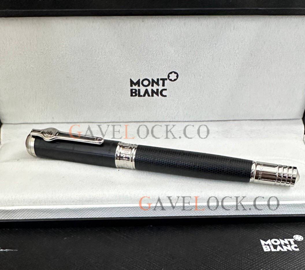 Best Copy Montblanc Muhammad Ali Special Edition Silver Clip Rollerball Pen